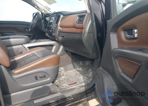 2017 Nissan Titan Xd Platinum Reserve Diesel from USA, damaged, VIN 1N6BA1F46HN548568